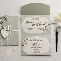 invitatii nunta florale 9115