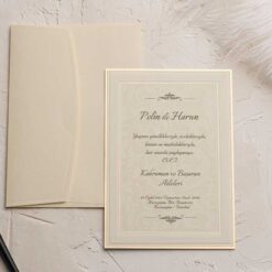 invitatii nunta 9132 elegante simple