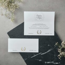 invitatii nunta simple si ieftine tip plic 22542.