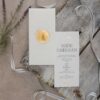 invitatii nunta crem cu auriu elegante 40308.